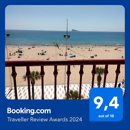 Las Damas 3B Beach Front - Pool & Parking Benidorm Eksteriør bilde
