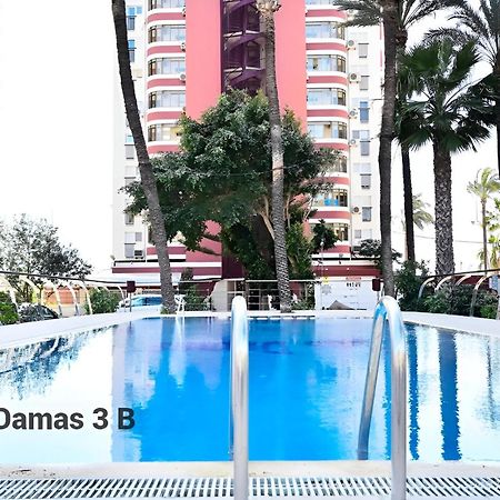 Las Damas 3B Beach Front - Pool & Parking Benidorm Eksteriør bilde