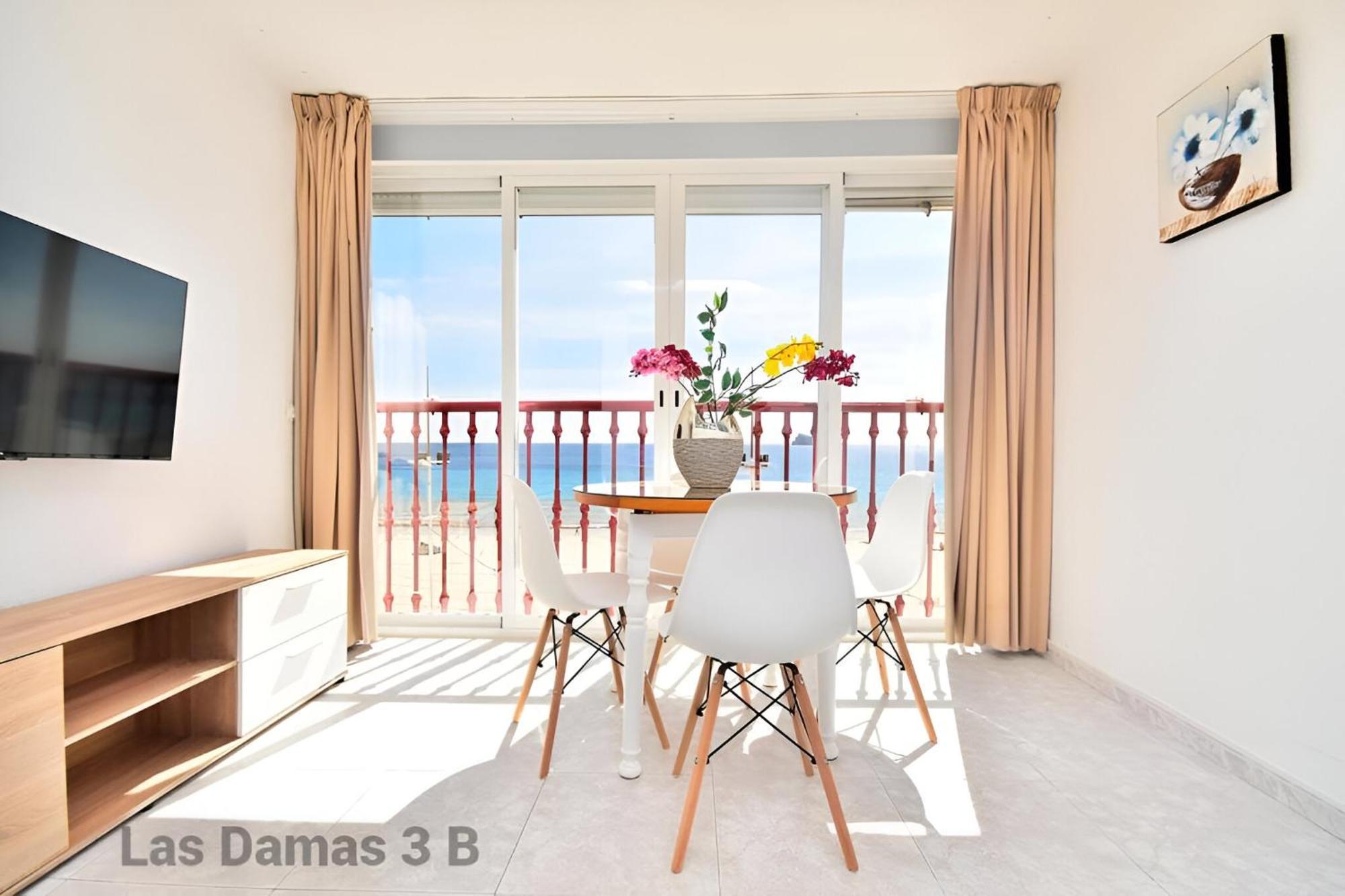 Las Damas 3B Beach Front - Pool & Parking Benidorm Eksteriør bilde