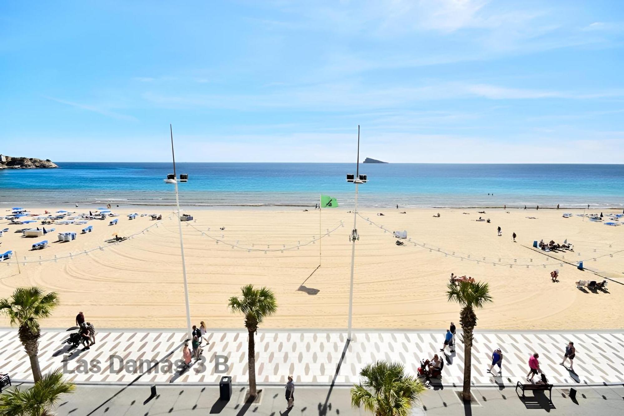 Las Damas 3B Beach Front - Pool & Parking Benidorm Eksteriør bilde