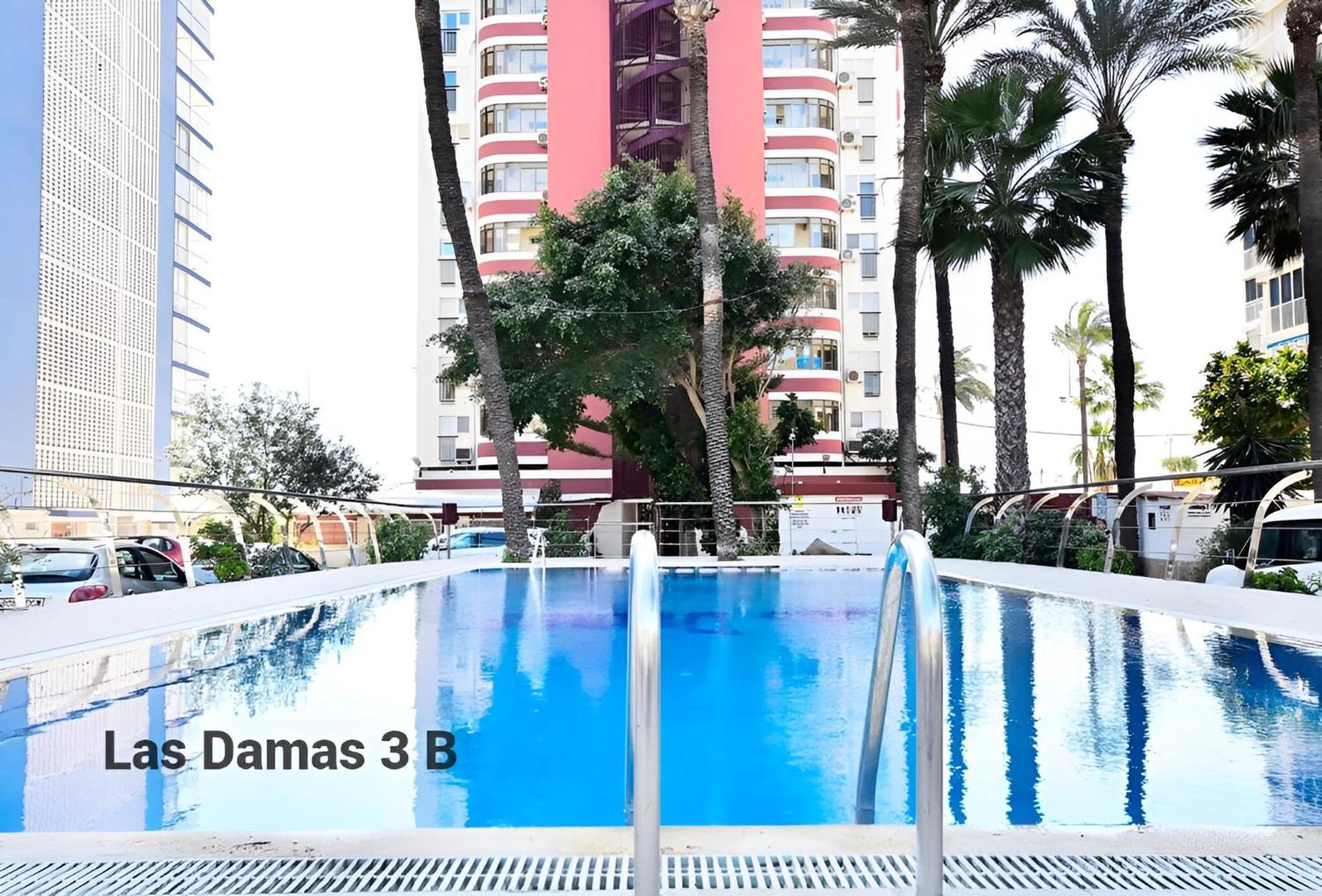 Las Damas 3B Beach Front - Pool & Parking Benidorm Eksteriør bilde